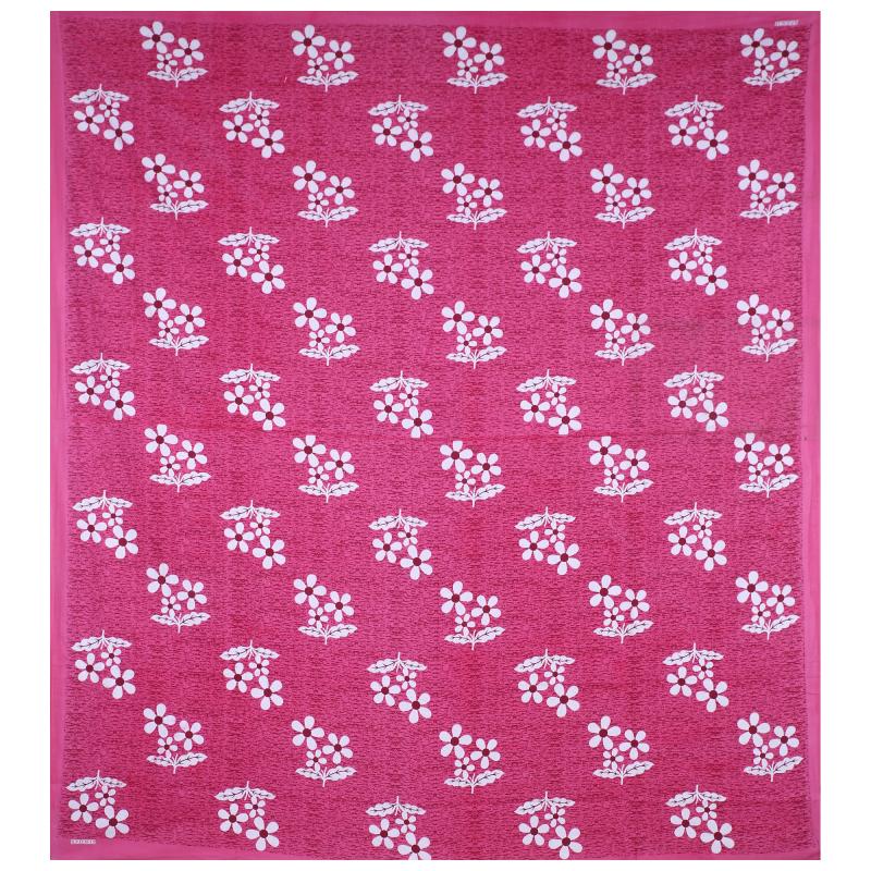 Jaipur sanganeri Queen Size cotton bedsheet with 2 Pillow cover
